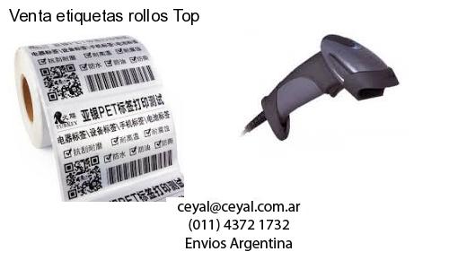 Venta etiquetas rollos Top