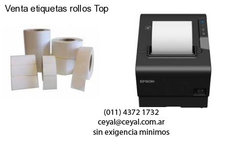 Venta etiquetas rollos Top