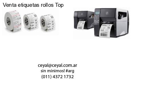 Venta etiquetas rollos Top