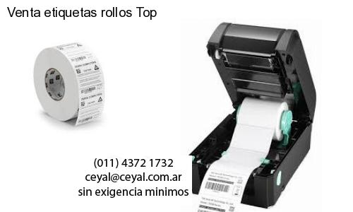 Venta etiquetas rollos Top