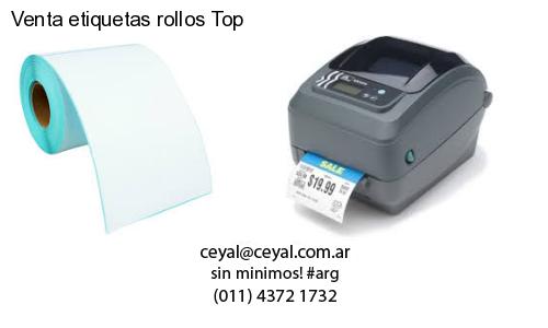 Venta etiquetas rollos Top