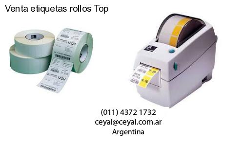 Venta etiquetas rollos Top