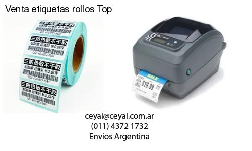 Venta etiquetas rollos Top