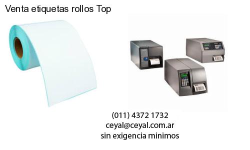 Venta etiquetas rollos Top