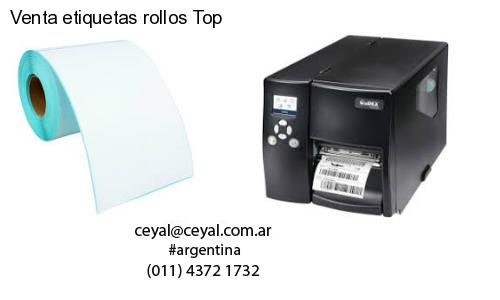 Venta etiquetas rollos Top