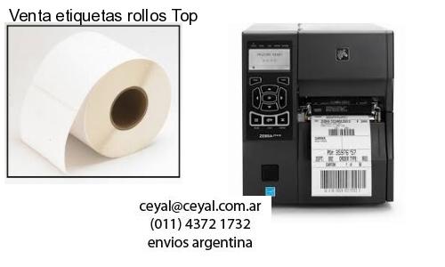 Venta etiquetas rollos Top