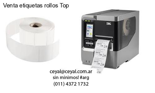 Venta etiquetas rollos Top