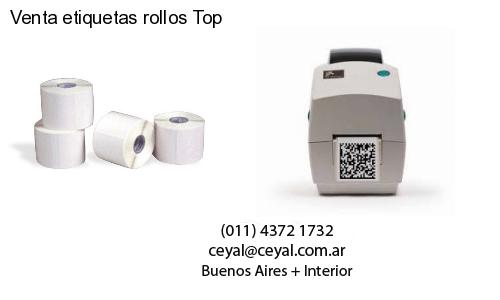 Venta etiquetas rollos Top