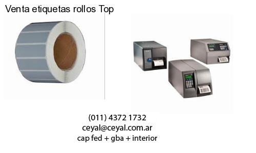 Venta etiquetas rollos Top