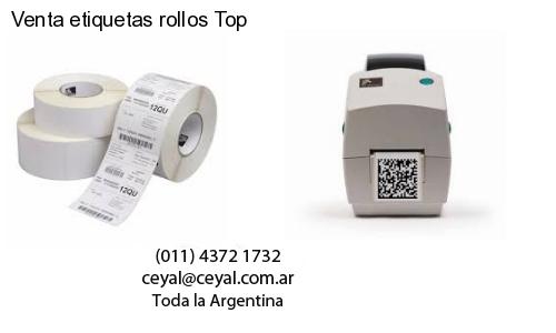 Venta etiquetas rollos Top