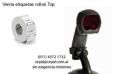 Venta etiquetas rollos Top