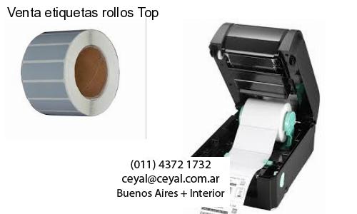 Venta etiquetas rollos Top