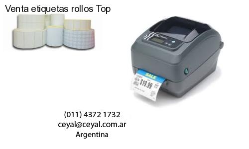 Venta etiquetas rollos Top