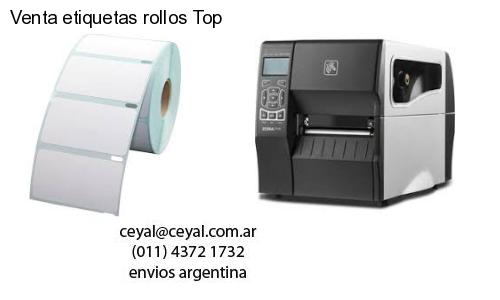 Venta etiquetas rollos Top