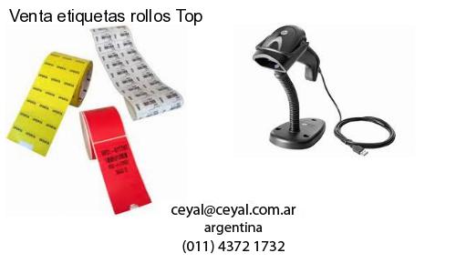 Venta etiquetas rollos Top