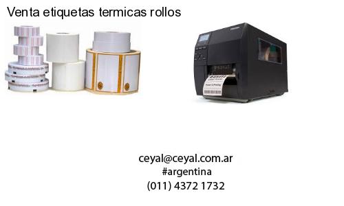Venta etiquetas termicas rollos