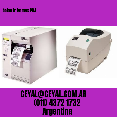 boton Intermec PD4i