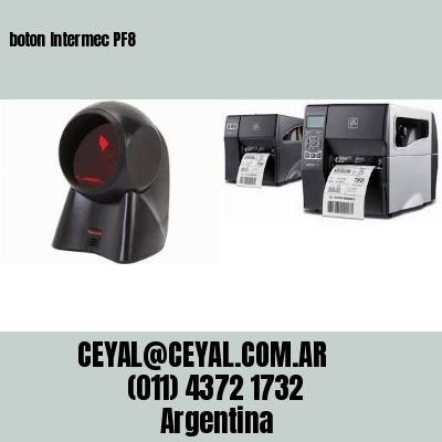 boton Intermec PF8