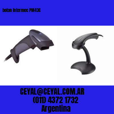 boton Intermec PM43C