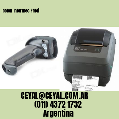 boton Intermec PM4i