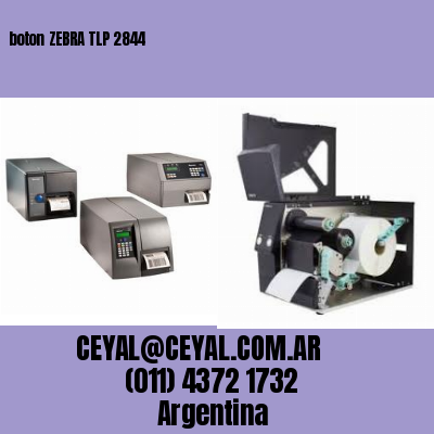 boton ZEBRA TLP 2844