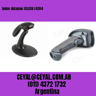 boton datamax ECLASS E4204