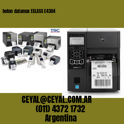 boton datamax ECLASS E4304