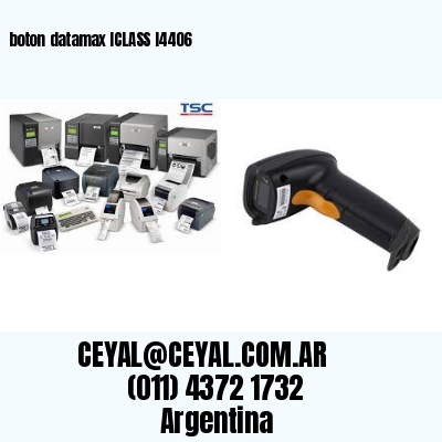 boton datamax ICLASS I4406
