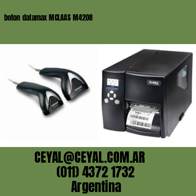 boton datamax MCLAAS M4208