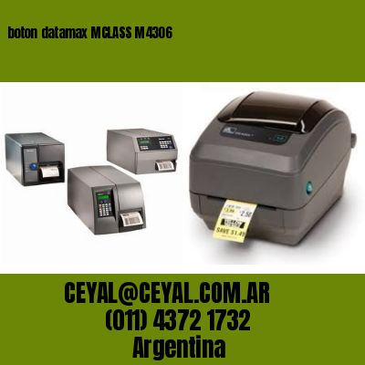 boton datamax MCLASS M4306
