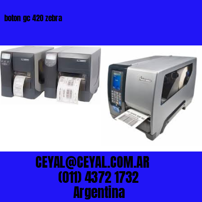 boton gc 420 zebra