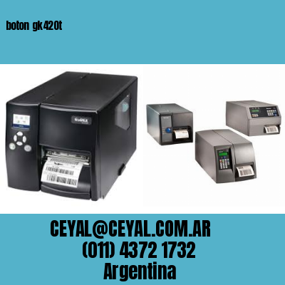 boton gk420t