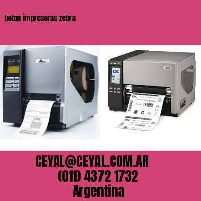 boton impresoras zebra