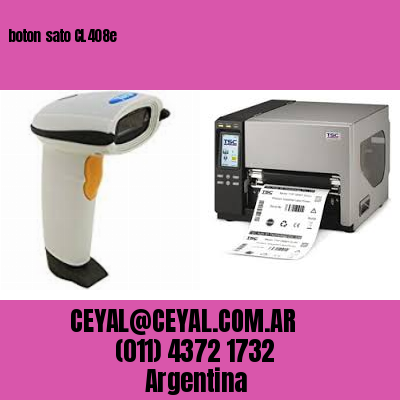 boton sato CL408e