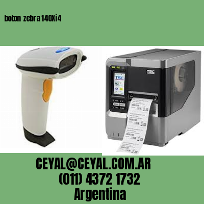 boton zebra 140Xi4