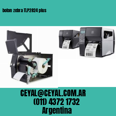 boton zebra TLP2824 plus