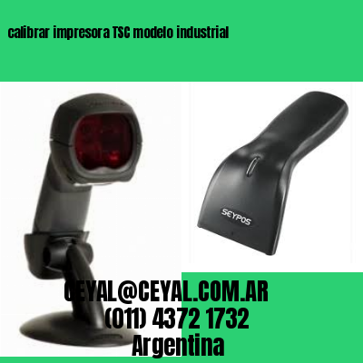 calibrar impresora TSC modelo industrial