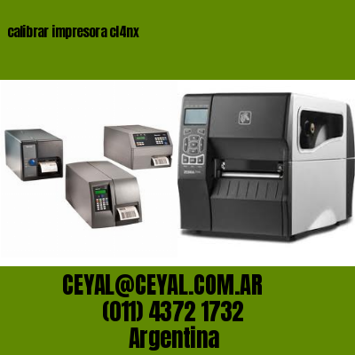 calibrar impresora cl4nx