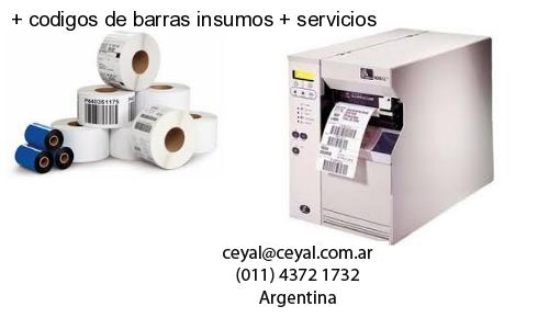   codigos de barras insumos   servicios