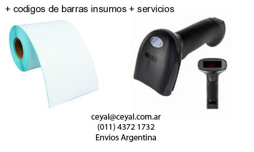   codigos de barras insumos   servicios