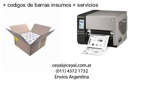   codigos de barras insumos   servicios