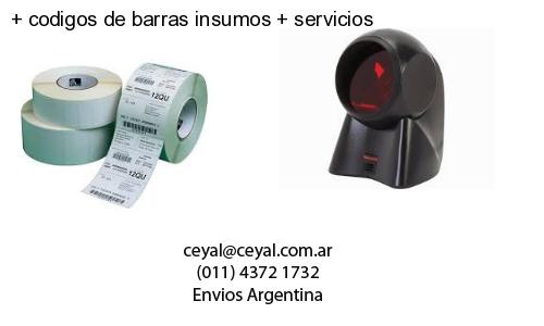   codigos de barras insumos   servicios