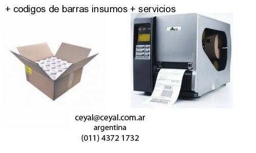  codigos de barras insumos   servicios