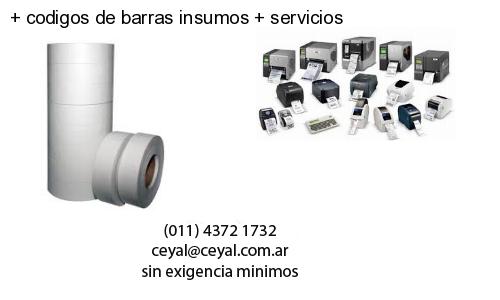   codigos de barras insumos   servicios
