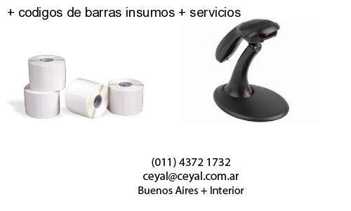   codigos de barras insumos   servicios