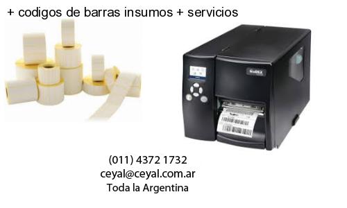   codigos de barras insumos   servicios