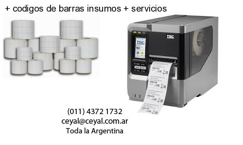   codigos de barras insumos   servicios