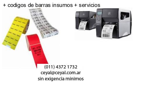  codigos de barras insumos   servicios
