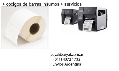   codigos de barras insumos   servicios