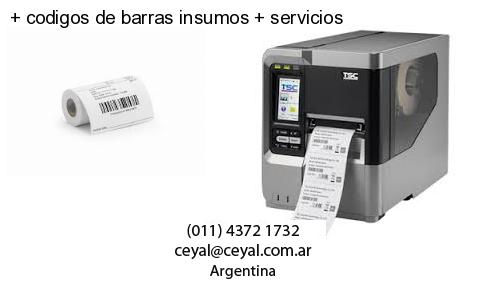   codigos de barras insumos   servicios